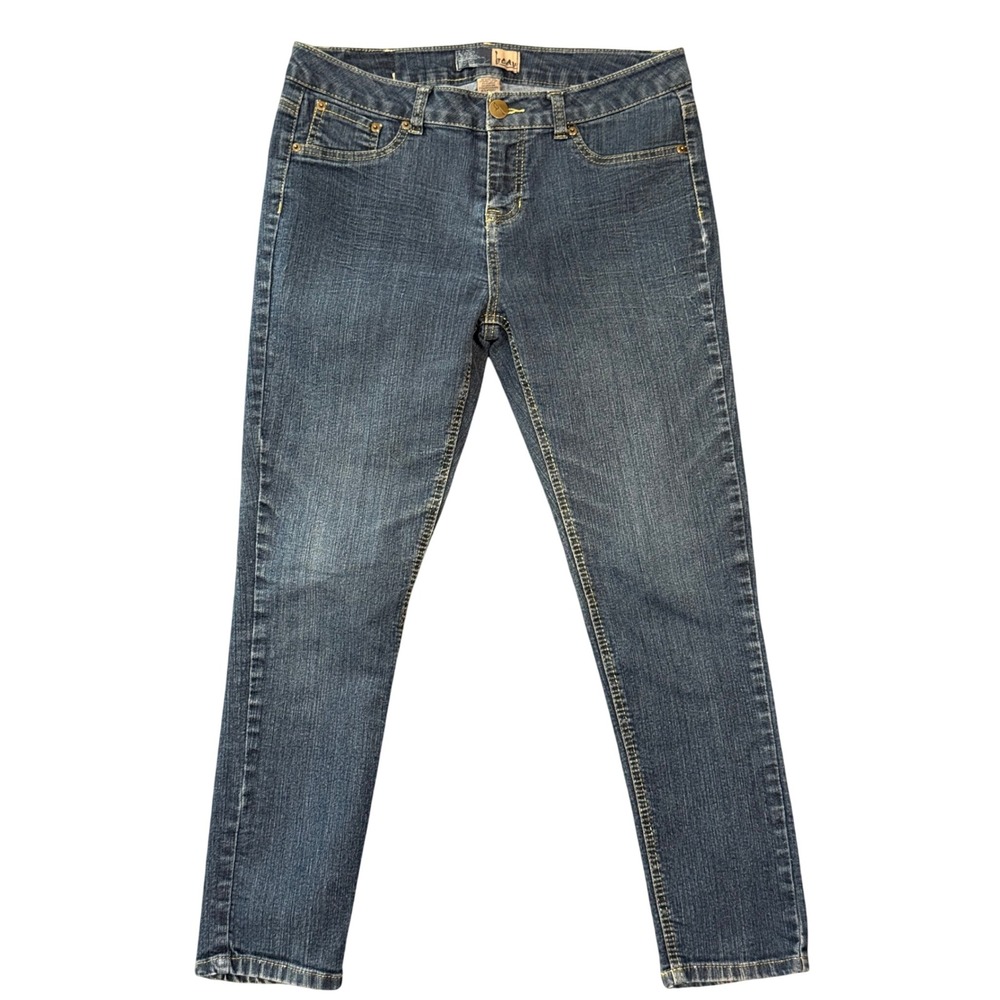 Beau Skinny Jeans Womens 10 Blue Excellent Dark Wash Stretch Denim M3936ARG